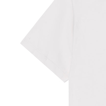 Black Heart WiFi Letter Logo Graphic T-Shirt, Crew Neck Short Sleeve Casual Tee