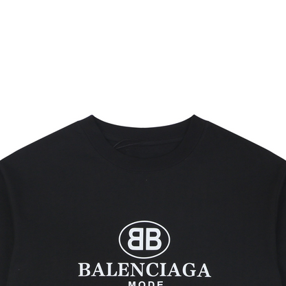 New Black Letter Logo Print Graphic Tee, Crew Neck Short Sleeve T-Shirt