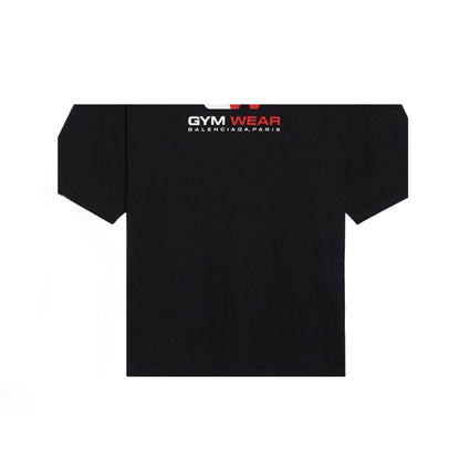 New Black Letter Graphic Tee, Crew Neck Short Sleeve Streetwear T-Shirt