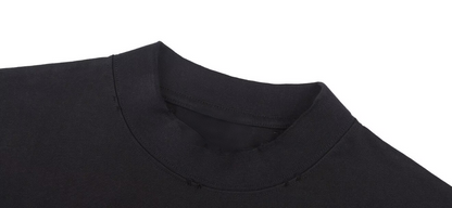 New Black Letter Print Graphic Tee, Crew Neck Short Sleeve Casual T-Shirt