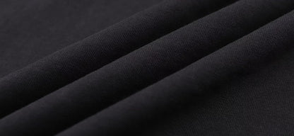 New Black Letter Print Graphic Tee, Crew Neck Short Sleeve Casual T-Shirt